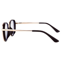 Caelium Golden & Brown Large Full Rim Aviator Clip-on for Men & Women — Hashtag Eyewears