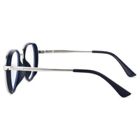 Caelium Silver & Black Large Full Rim Aviator Clip-on for Men & Women — Hashtag Eyewears