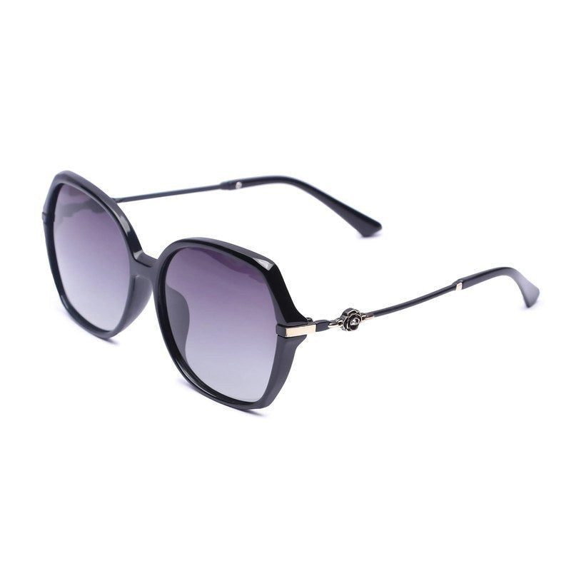 Calyra Gradient Black Large Full Rim Square Sunglasses for Women — Hashtag Eyewears