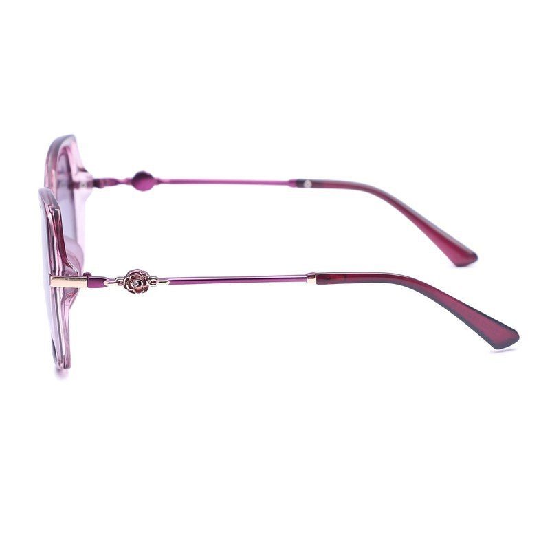 Calyra Gradient Purple Large Full Rim Square Sunglasses for Women — Hashtag Eyewears