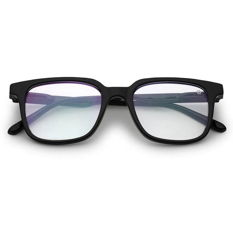 Celestia Black Medium Full Rim Wayfarer Computer Glasses for Men & Women — Hashtag Eyewears