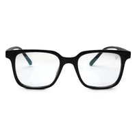 Celestia | Black Medium Full Rim Wayfarer Computer Glasses for Men & Women [Blue Block]