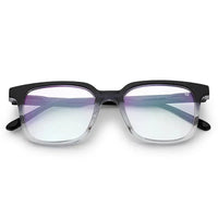 Celestia | Gradient Black Medium Full Rim Wayfarer Computer Glasses for Men & Women [Blue Block]