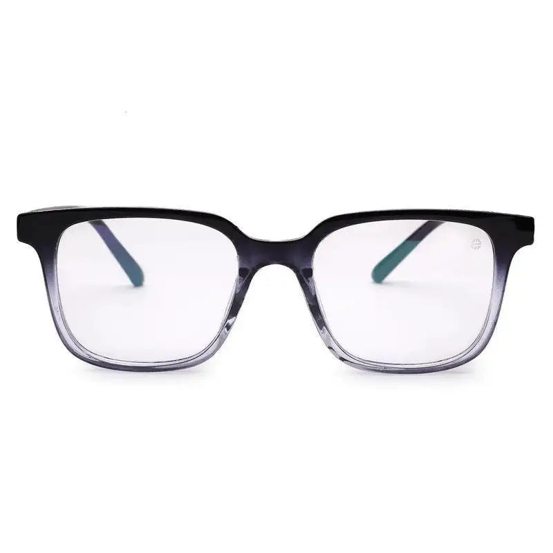 Celestia | Gradient Black Medium Full Rim Wayfarer Computer Glasses for Men & Women [Blue Block]