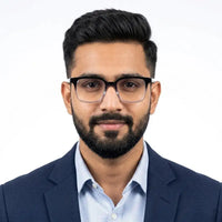 Celestia | Gradient Black Medium Full Rim Wayfarer Computer Glasses for Men & Women [Blue Block]