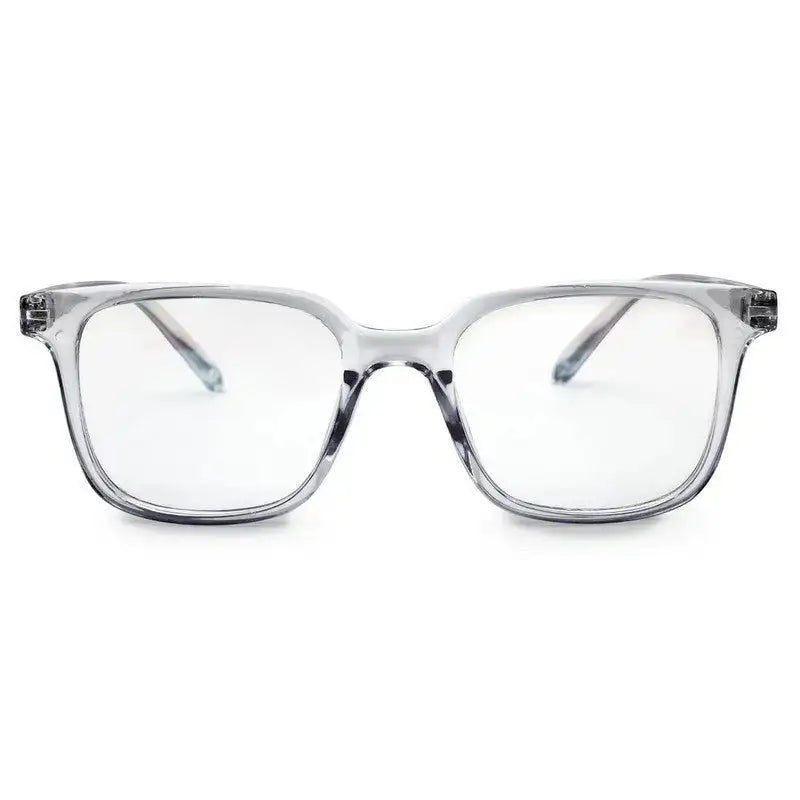 Celestia | Transparent Medium Full Rim Wayfarer Computer Glasses for Men & Women [Blue Block]