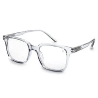 Celestia | Transparent Medium Full Rim Wayfarer Computer Glasses for Men & Women [Blue Block]