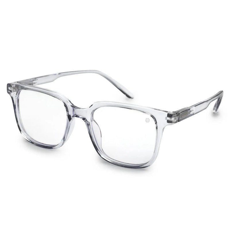 Celestia Transparent Medium Full Rim Wayfarer Computer Glasses for Men & Women — Hashtag Eyewears