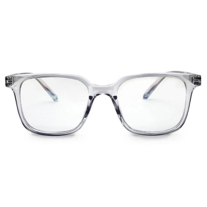 Celestia Transparent Medium Full Rim Wayfarer Computer Glasses for Men & Women — Hashtag Eyewears