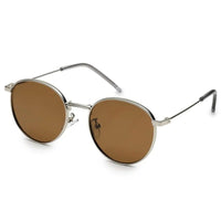 Chronis Brown Medium Full Rim Oval Sunglasses for Kids — Hashtag Eyewears
