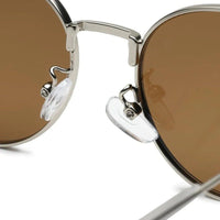 Chronis Brown Medium Full Rim Oval Sunglasses for Kids — Hashtag Eyewears