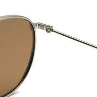 Chronis Brown Medium Full Rim Oval Sunglasses for Kids — Hashtag Eyewears
