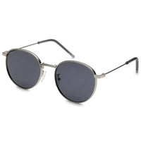 Chronis Grey Medium Full Rim Oval Sunglasses for Kids — Hashtag Eyewears