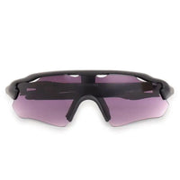 Chronos | Black Medium Half Rim Shield Sports Sunglasses for Men & Women [UV-protected]