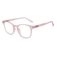 Clario Baby Pink Medium Full Rim RECTANGLE Computer Glasses for Men & Women — Hashtag Eyewears