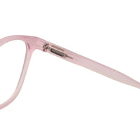 Clario Baby Pink Medium Full Rim RECTANGLE Computer Glasses for Men & Women — Hashtag Eyewears