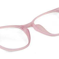 Clario Baby Pink Medium Full Rim RECTANGLE Computer Glasses for Men & Women — Hashtag Eyewears