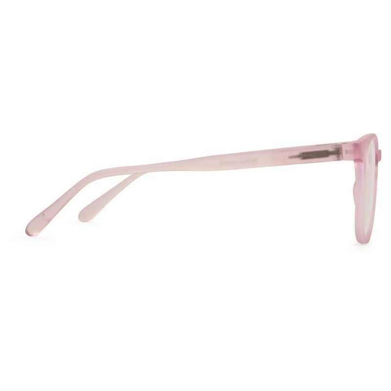 Clario Baby Pink Medium Full Rim RECTANGLE Computer Glasses for Men & Women — Hashtag Eyewears