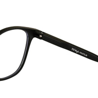 Clario Black Medium Full Rim RECTANGLE Computer Glasses for Men & Women — Hashtag Eyewears