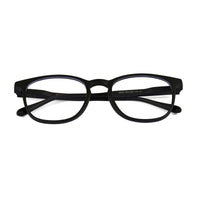 Clario Black Medium Full Rim RECTANGLE Computer Glasses for Men & Women — Hashtag Eyewears