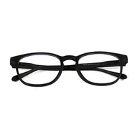 Clario | Black Medium Full Rim RECTANGLE Computer Glasses for Men & Women [Blue Block]