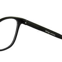 Clario | Black Medium Full Rim RECTANGLE Computer Glasses for Men & Women [Blue Block]