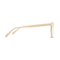 Clario Cream Medium Full Rim RECTANGLE Computer Glasses for Men & Women — Hashtag Eyewears