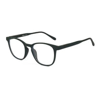 Clario | Green Medium Full Rim RECTANGLE Computer Glasses for Men & Women [Blue Block]