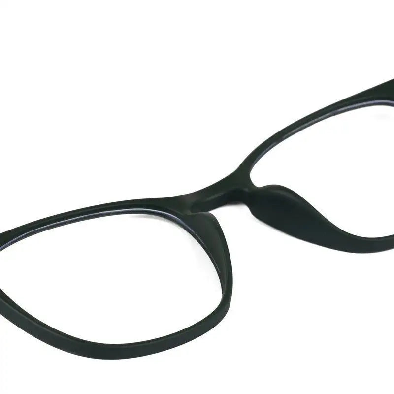Clario | Green Medium Full Rim RECTANGLE Computer Glasses for Men & Women [Blue Block]