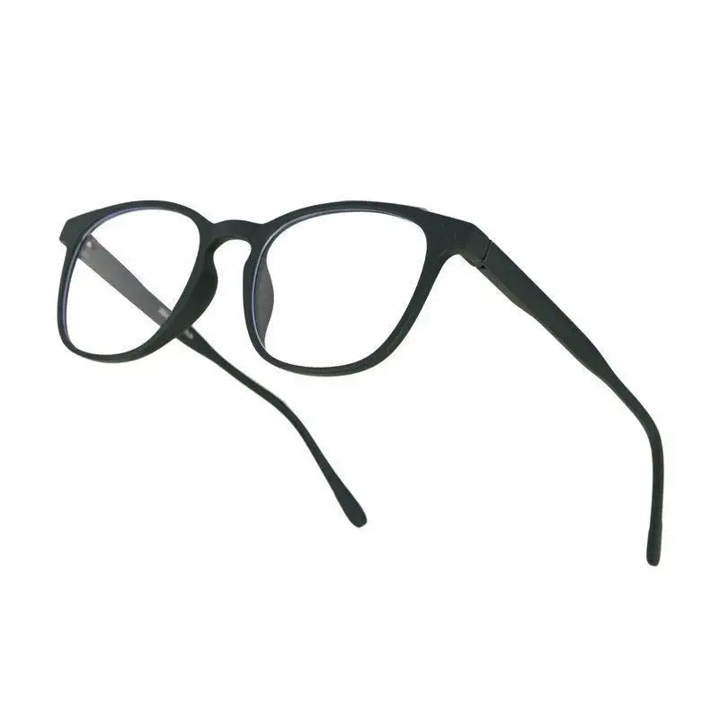 Clario | Green Medium Full Rim RECTANGLE Computer Glasses for Men & Women [Blue Block]