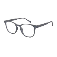 Clario Grey Medium Full Rim RECTANGLE Computer Glasses for Men & Women — Hashtag Eyewears