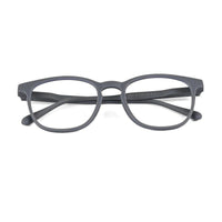 Clario Grey Medium Full Rim RECTANGLE Computer Glasses for Men & Women — Hashtag Eyewears