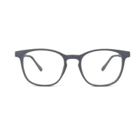 Clario Grey Medium Full Rim RECTANGLE Computer Glasses for Men & Women — Hashtag Eyewears