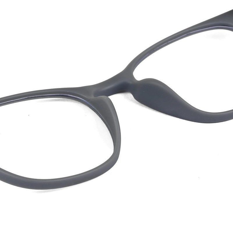 Clario Grey Medium Full Rim RECTANGLE Computer Glasses for Men & Women — Hashtag Eyewears