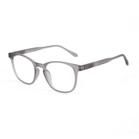 Clario Smoke Medium Full Rim RECTANGLE Computer Glasses for Men & Women — Hashtag Eyewears