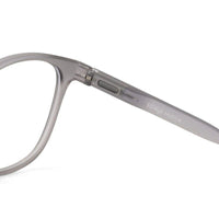 Clario Smoke Medium Full Rim RECTANGLE Computer Glasses for Men & Women — Hashtag Eyewears
