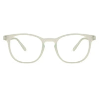 Clario | Transparent Light Green Medium Full Rim RECTANGLE Computer Glasses for Men & Women [Blue Block]
