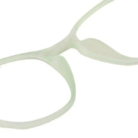 Clario | Transparent Light Green Medium Full Rim RECTANGLE Computer Glasses for Men & Women [Blue Block]
