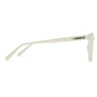 Clario | Transparent Light Green Medium Full Rim RECTANGLE Computer Glasses for Men & Women [Blue Block]