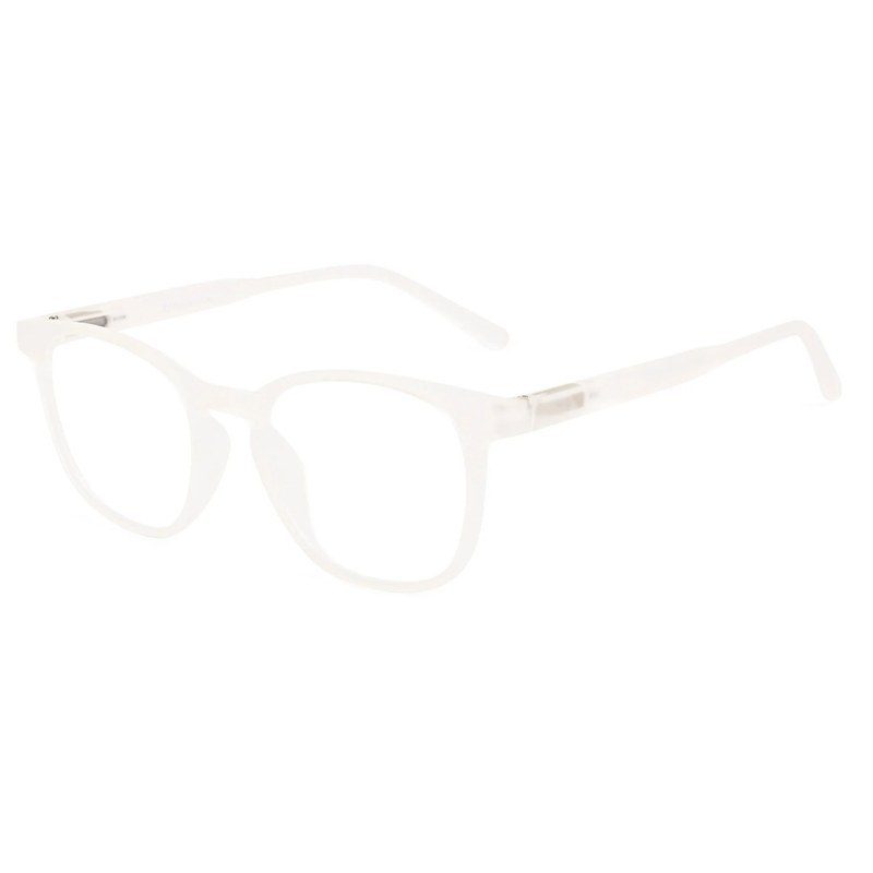Clario Transparent Medium Full Rim RECTANGLE Computer Glasses for Men & Women — Hashtag Eyewears