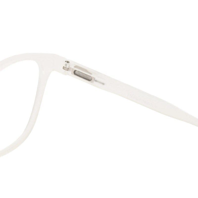 Clario Transparent Medium Full Rim RECTANGLE Computer Glasses for Men & Women — Hashtag Eyewears