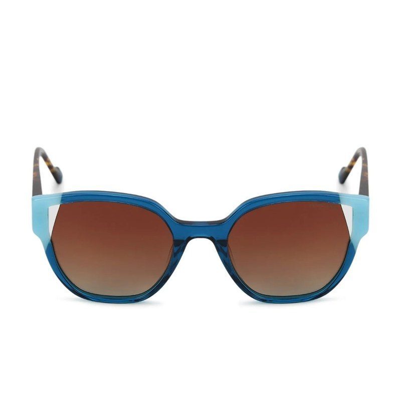 CLASSYCUT Transparent Blue-Sky Blue Large Full Rim Wayfarer Sunglasses for Women — Hashtag Eyewears