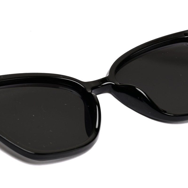 Cleanse Black Medium Full Rim Cateye Sunglasses for Women — Hashtag Eyewears