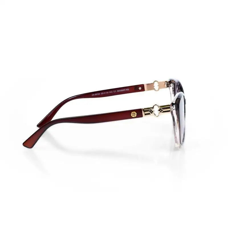 Cleanse | Gradient Brown Pink Medium Full Rim Cateye Sunglasses for Men & Women [UV-protected]