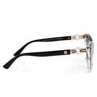 Cleanse | Gradient Purple Blue Medium Full Rim Cateye Sunglasses for Men & Women [UV-protected]