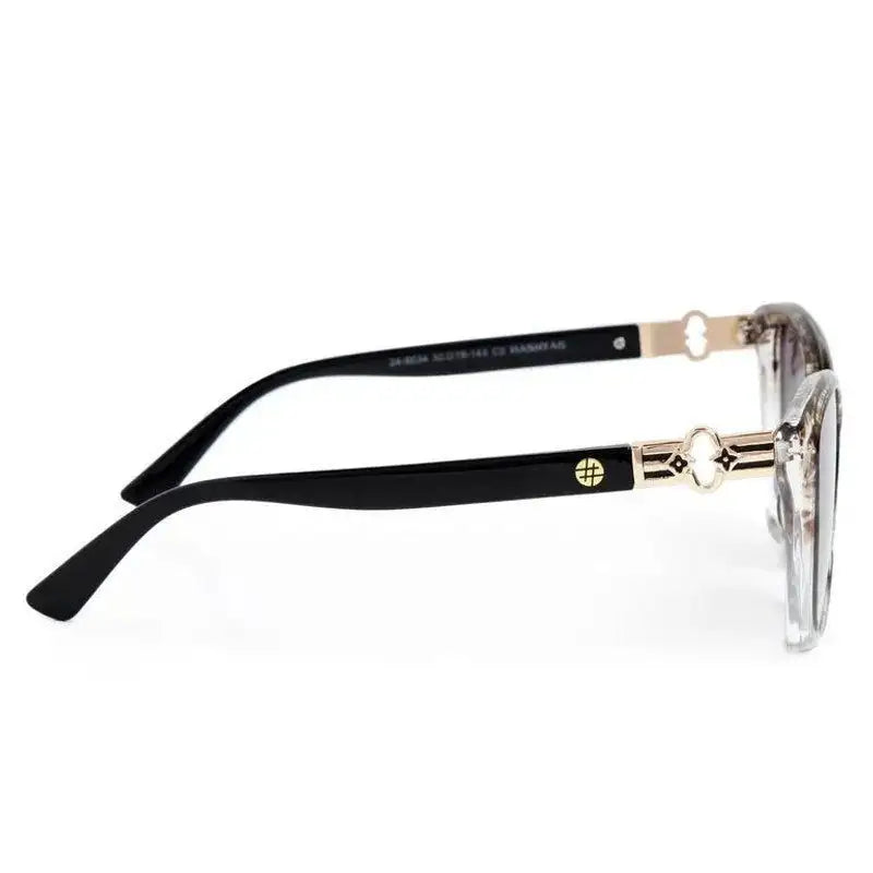 Cleanse | Gradient Purple Blue Medium Full Rim Cateye Sunglasses for Men & Women [UV-protected]