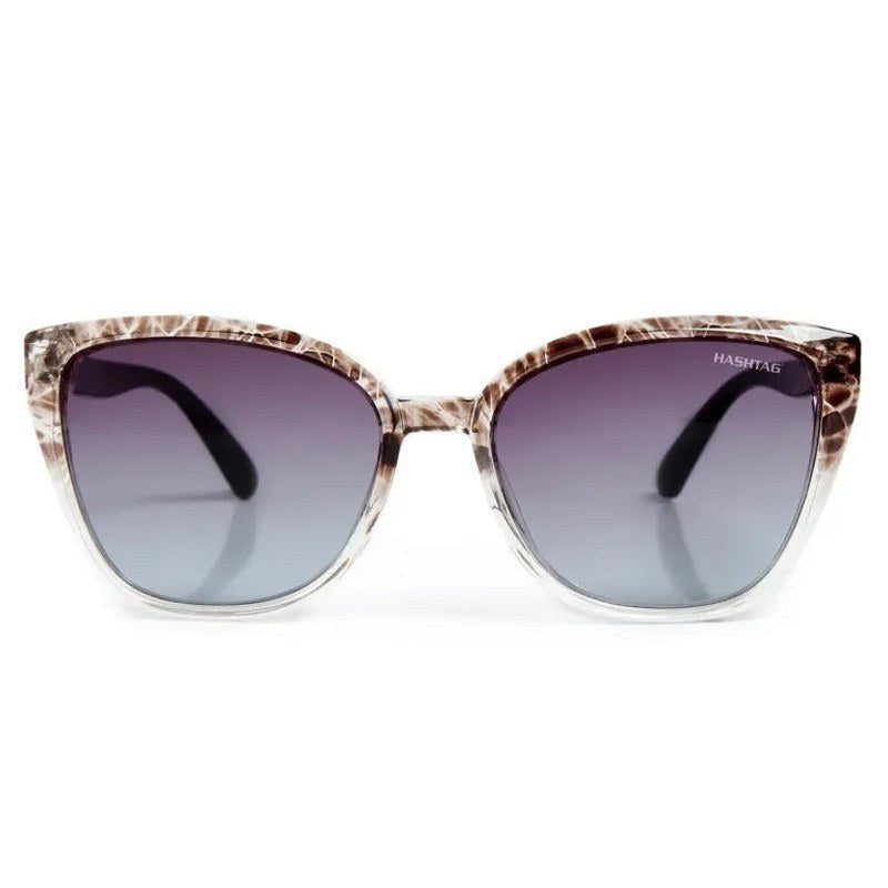 Cleanse Gradient Purple Blue Medium Full Rim Cateye Sunglasses for Men & Women — Hashtag Eyewears