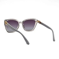 Cleanse | Gradient Purple Medium Full Rim Cateye Sunglasses for Women [UV-protected]