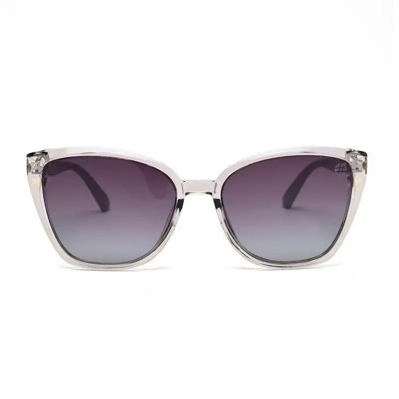 Cleanse | Gradient Purple Medium Full Rim Cateye Sunglasses for Women [UV-protected]