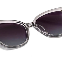 Cleanse | Gradient Purple Medium Full Rim Cateye Sunglasses for Women [UV-protected]